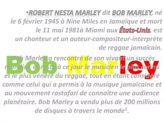 bob mar ley