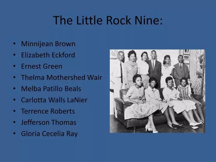 the little rock nine
