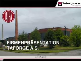 firmenpr sentation taforge a s