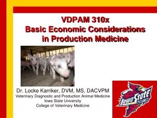 VDPAM 310x Basic Economic Considerations in Production Medicine