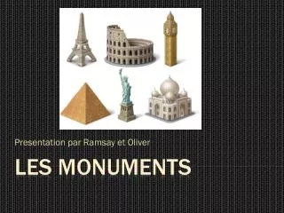 presentation par ramsay et oliver