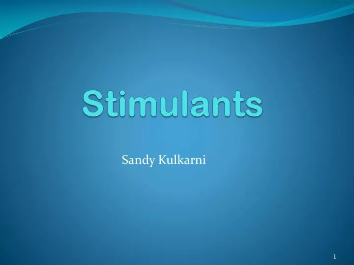 stimulants