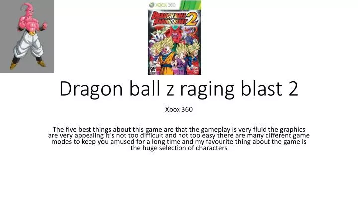 dragon ball z raging blast 2