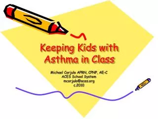 Keeping Kids with Asthma in Class