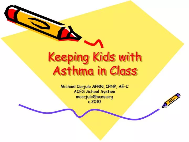 keeping kids with asthma in class