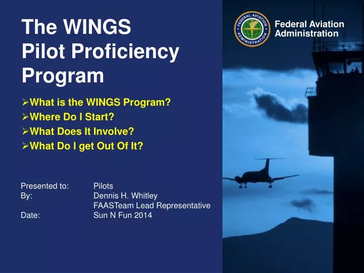 the wings pilot proficiency program