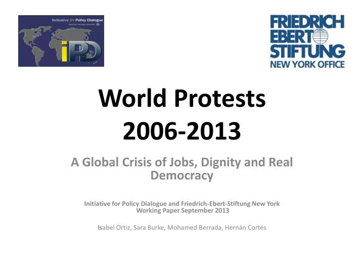 world protests 2006 2013