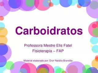 carboidratos