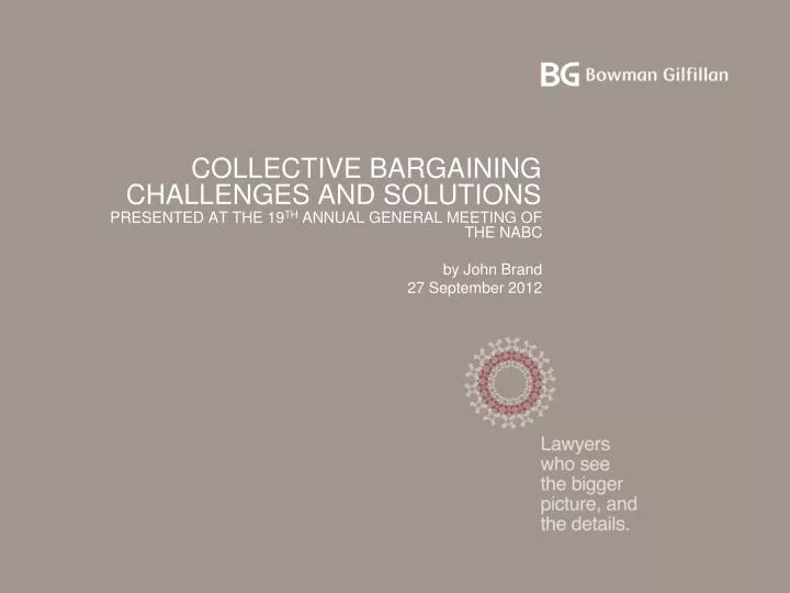 collective bargaining challenges and solutions