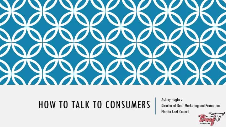 how to talk to consumers