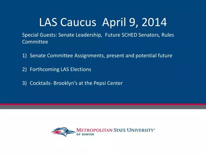 las caucus april 9 2014