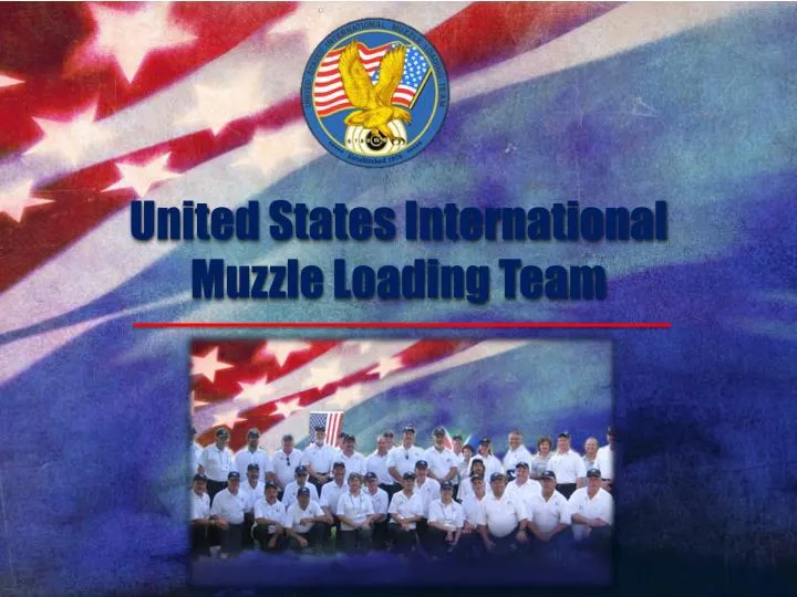 united states international muzzle loading team