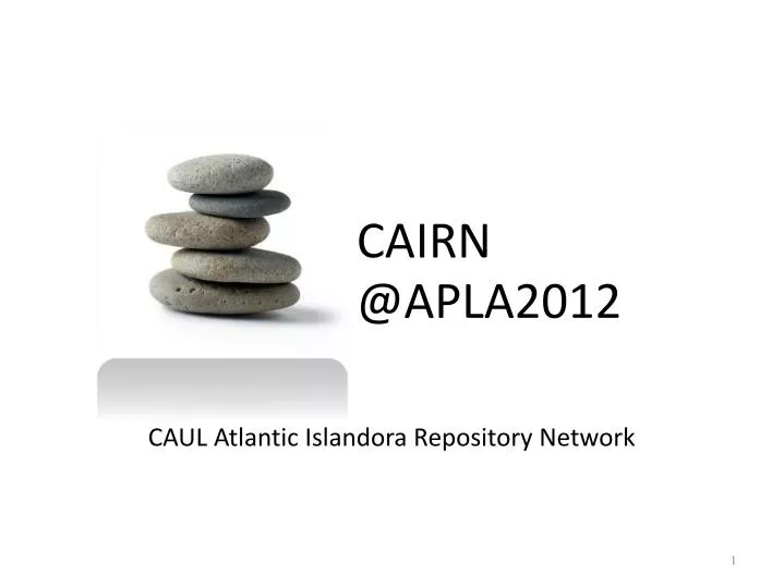 cairn @apla2012