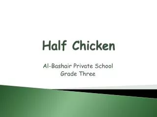 Half Chicken