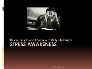 Stress Awareness