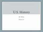 U.S. History - slide 1