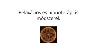 relax ci s s hipnoter pi s m dszerek