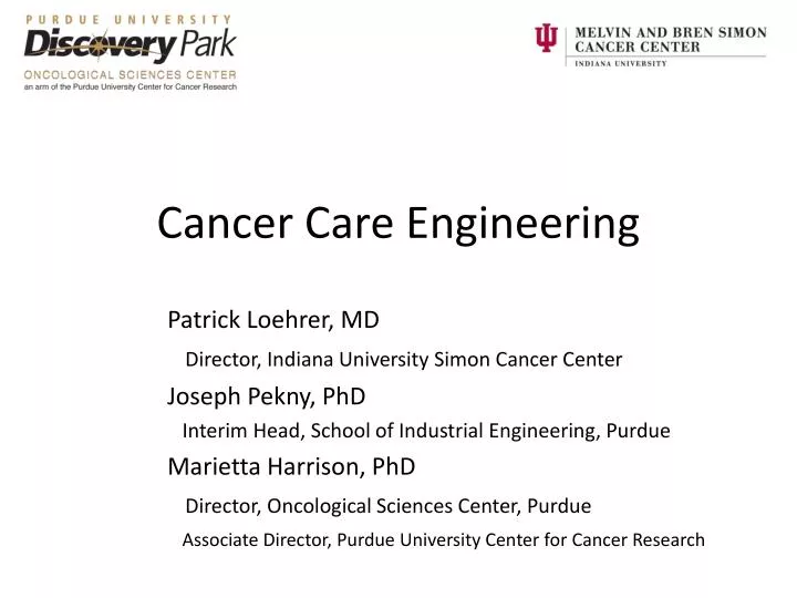 cancer care engineering