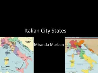Italian City States