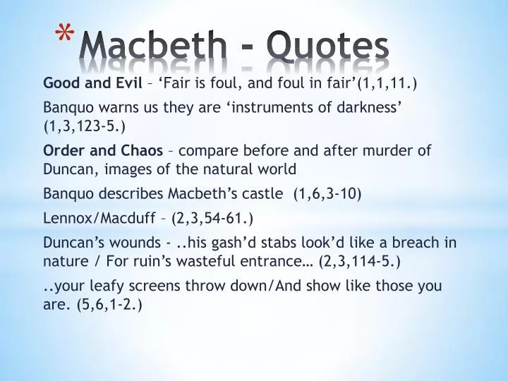 lady macbeth quotes