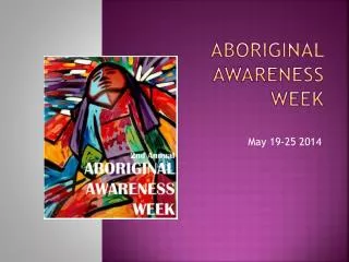 Aboriginal Awareness week
