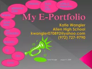 My E-Portfolio