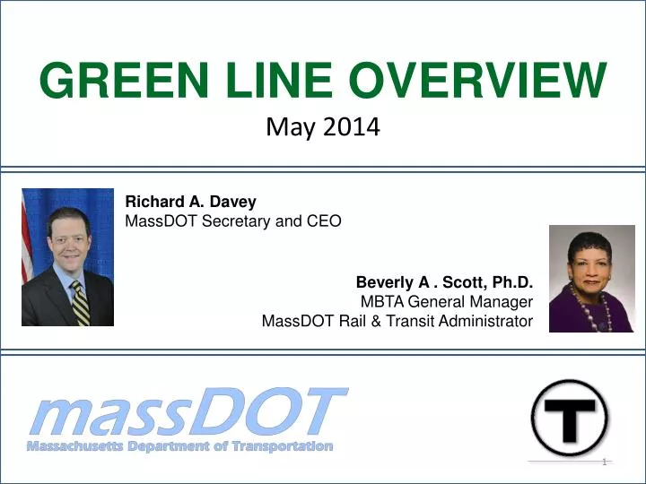 green line overview may 2014