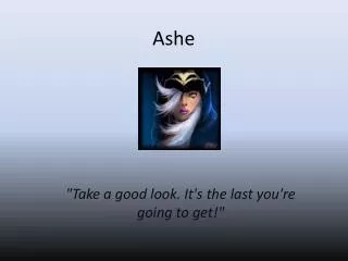 Ashe