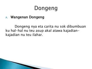 Dongeng