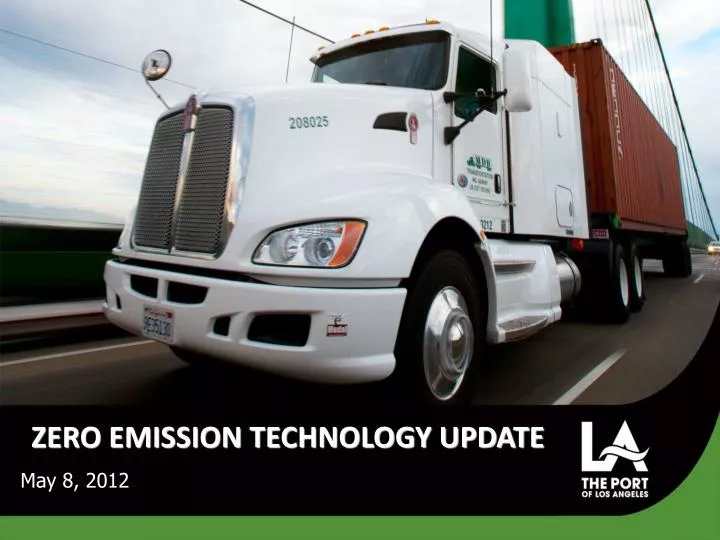 zero emission technology update