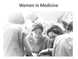 Women in Medicine