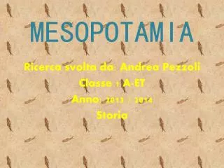 mesopotamia