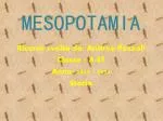 MESOPOTAMIA - slide 1
