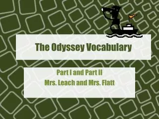 The Odyssey Vocabulary