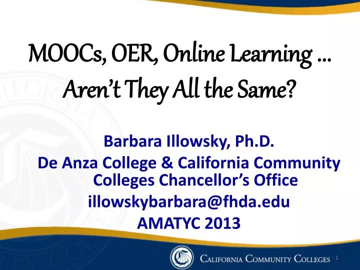 moocs oer online learning aren t they all the same