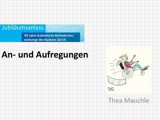 an und aufregungen