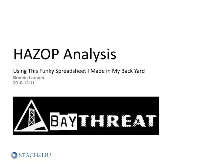 hazop analysis
