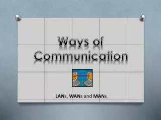 ways of communication