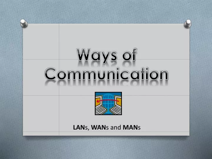 ways of communication