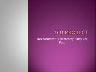 360 Project