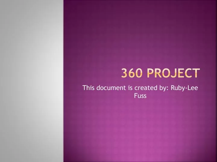 360 project