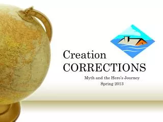 Creation CORRECTIONS