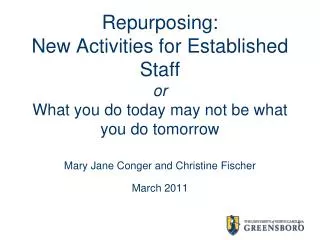 Mary Jane Conger and Christine Fischer March 2011