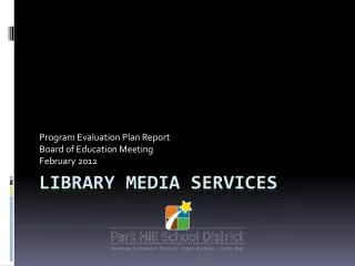 Library media services