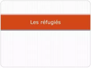 les r fugi s