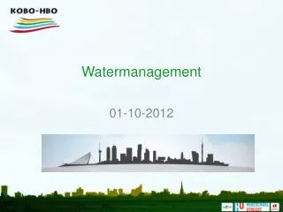 Watermanagement