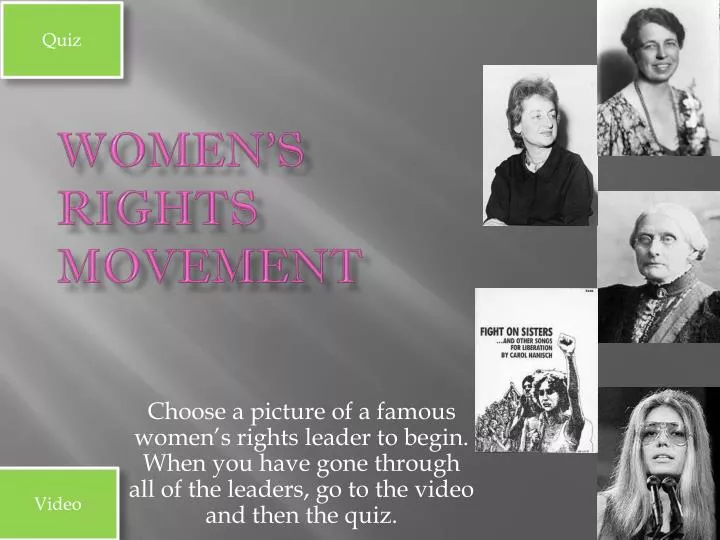 women s rights movement