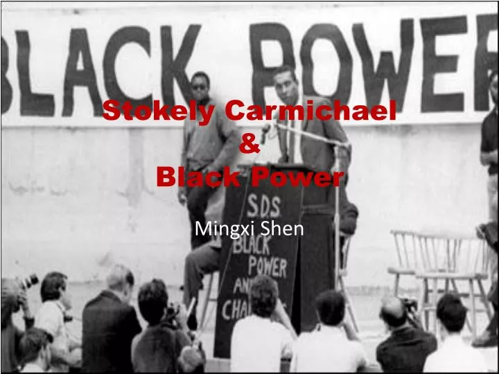 stokely carmichael black power