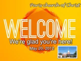 Paris church of Christ