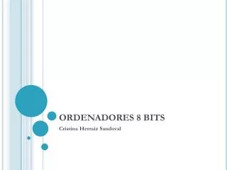 ordenadores 8 bits